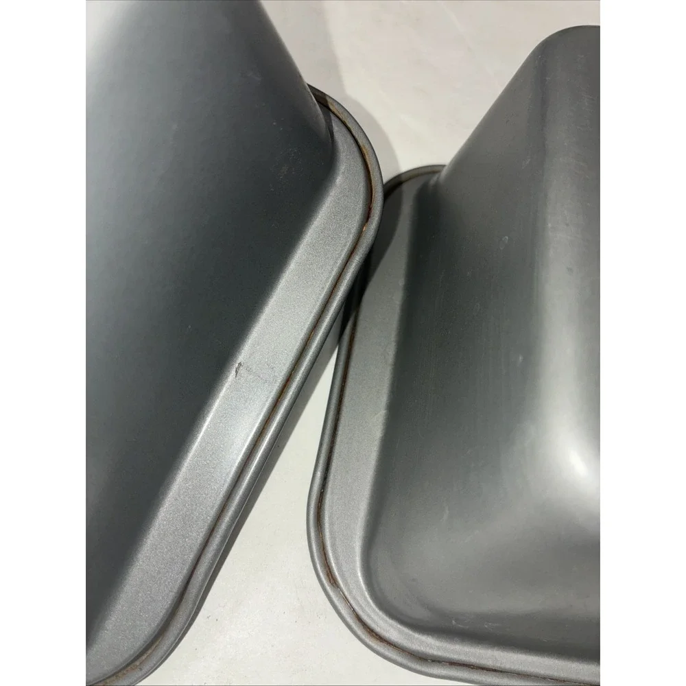 Vintage Loaf‎ Pans Metal Non-Stick 1.5 Qt 10.5x6x3